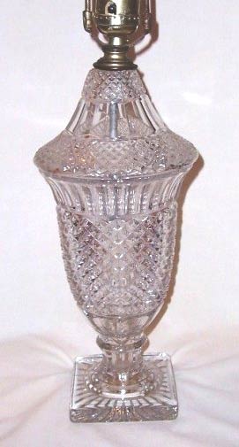 Westmoreland # 300 Waterford Urn Lamp