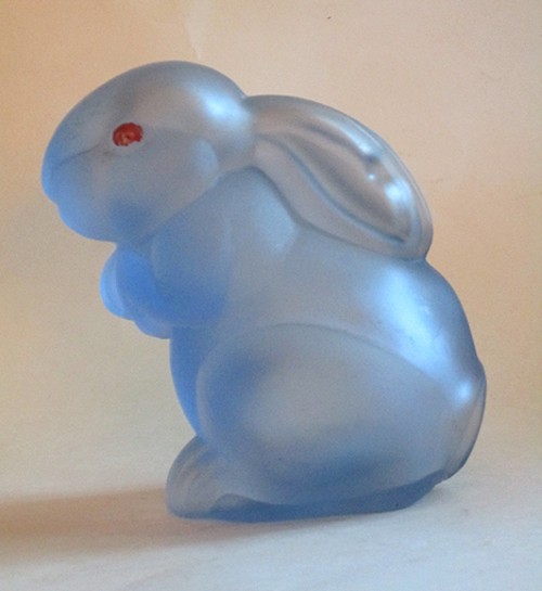 Paden City Bunny Cotton Dispenser