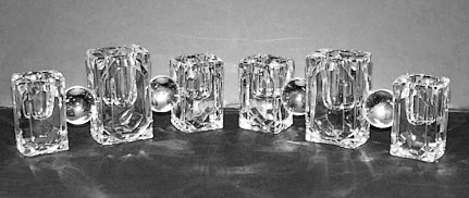 Pitman-Dreitzer Baguette Candleholders