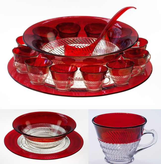 Indiana #1000 Swirling Ribs Punch Set