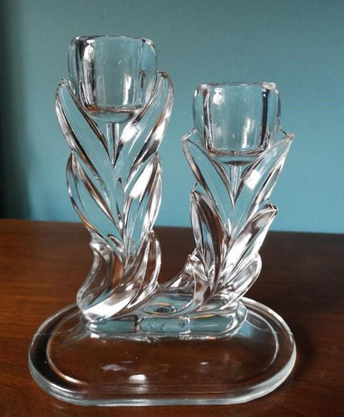 Indiana #1008 Two Light Willow Candlestick