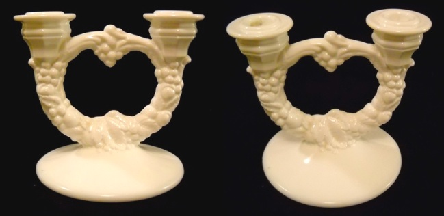 Indiana # 301 Garland Two-Light Candlestick