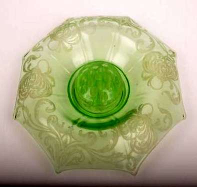 Indiana # 602 Console Bowl w/ Unknown Etch