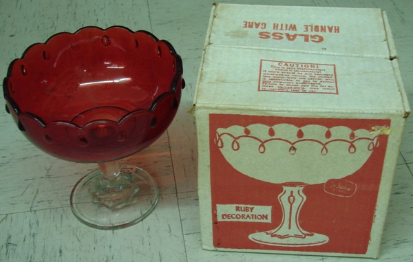 Indiana #1011 Teardrop Compote