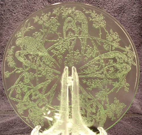 Indiana #  15 "Parakeet" Plate