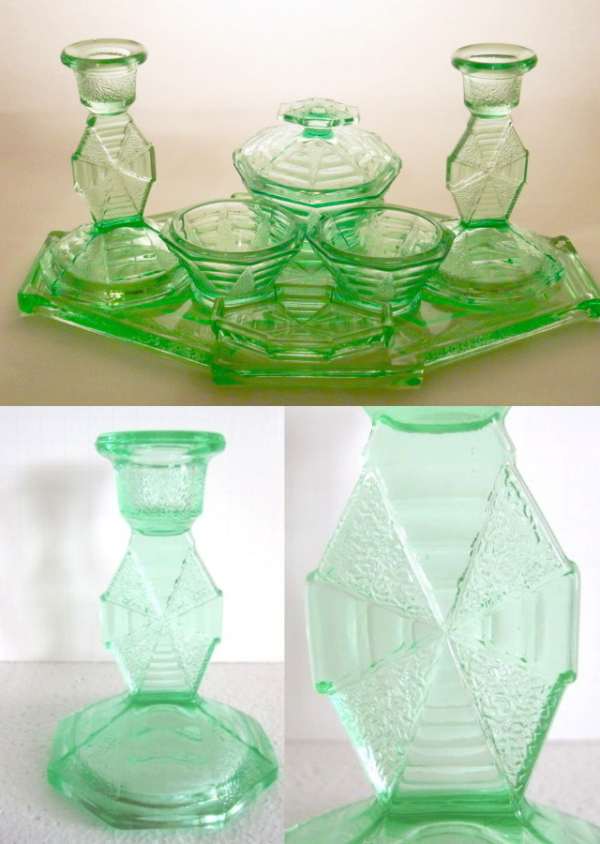 Bagley #3085 Featherstone Vanity Set