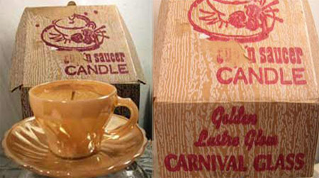 Hocking Fire-King Shell Cup and Saucer