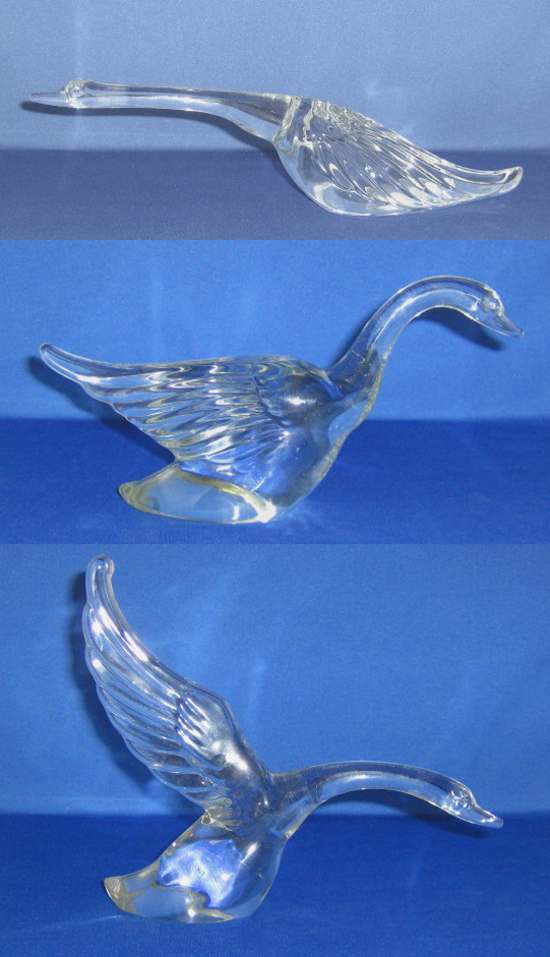 Heisey #   1 Goose Wings Down, #2 Wings Half & #3 Wings Up