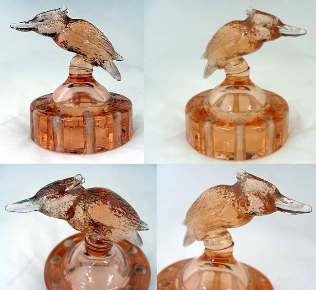 Heisey Kingfisher Flower Block