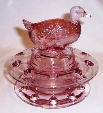 Heisey #  15 Duck Flower Frog