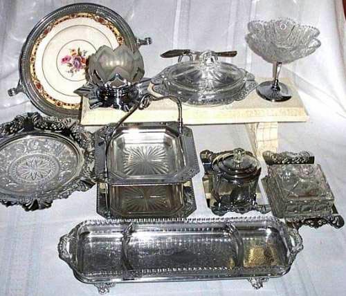 Farber Bros w/ Miscellaneous Glass Inserts