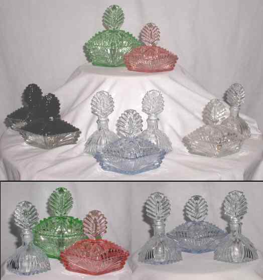 New Martinsville Vanity Set Collection