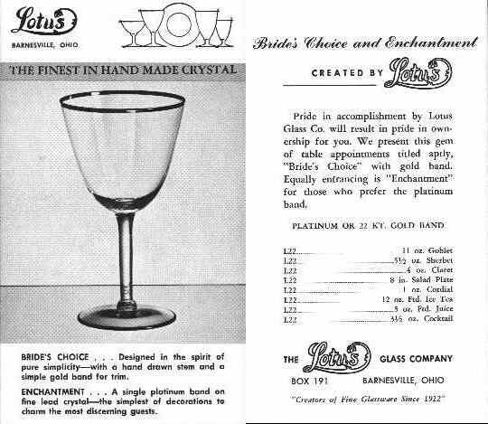 Lotus Bride's Choice Brochure