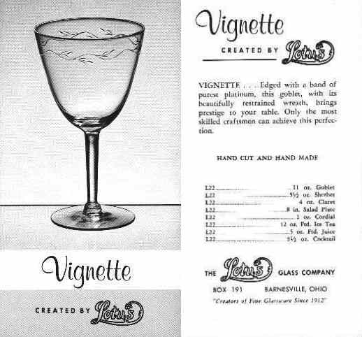 Lotus Vignette Brochure
