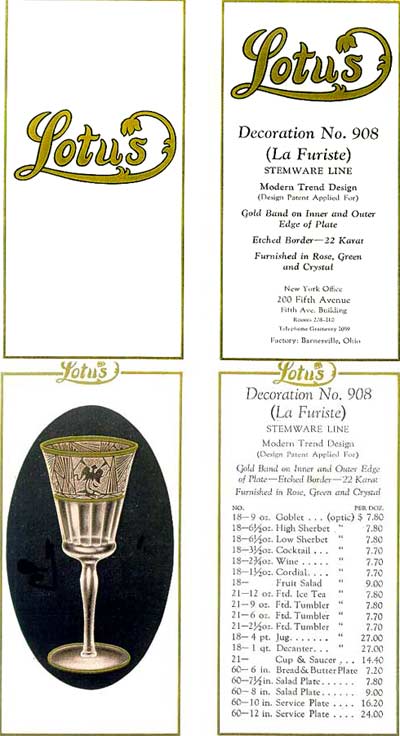 Lotus # 908 La Furiste Pamphlet