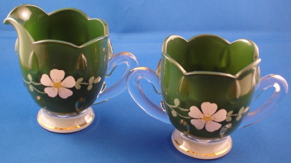 Indiana Enamel Floral Decoration