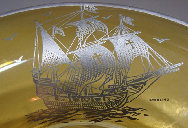 Unknown Clipper Ship Decoration