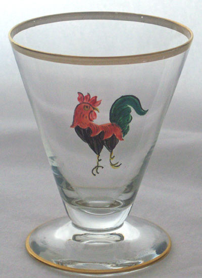 Unknown Cocktail with Rooster Paint