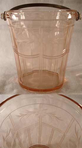 Unknown Cutting on Fostoria Ice Bucket