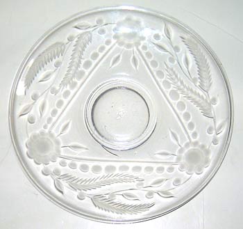 Unknown Cutting on Heisey Plate