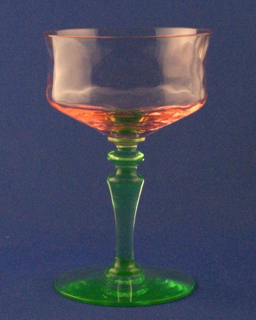 Unknown Bi-Color Champagne w/ Zigzag Optic