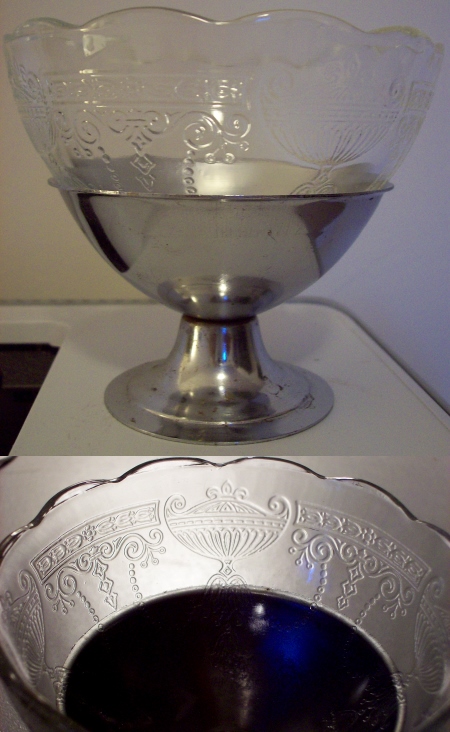 Unknown Sherbet w/ Metal Holder