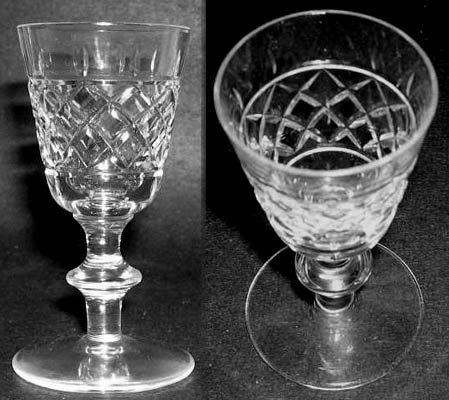 Unknown Cordial with Cut Pattern