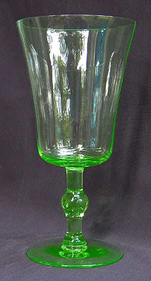 Unknown Ball Stemmed Goblet