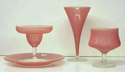 Unknown Painted Stemware