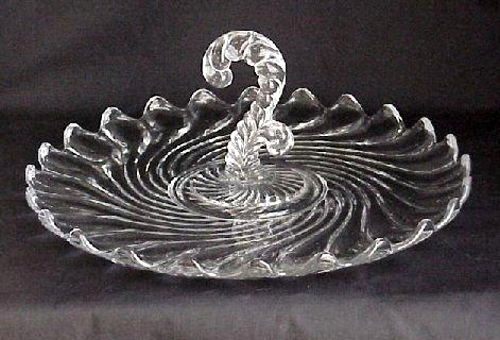 Fostoria #2412 Colony Center Handle Server