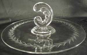 Fostoria #2364 Sonata Center Handled Server
