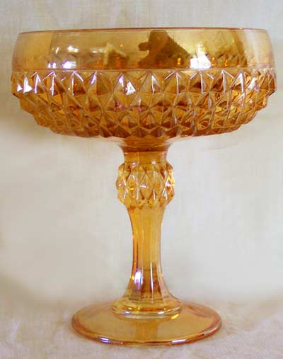 Tiara Diamond Point Compote
