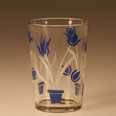 Swanky Swig #1 w/ Blue Tulips