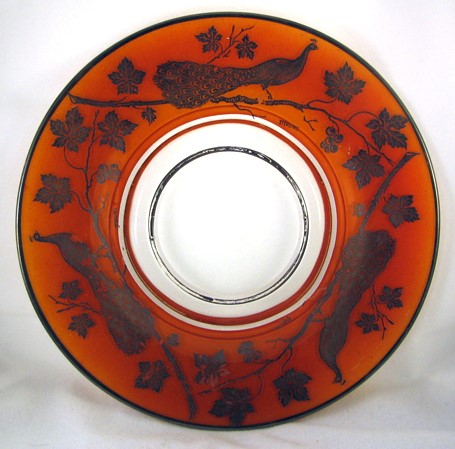 National Silver Deposit Ware "Peacock"