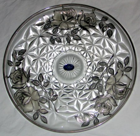 National Silver Deposit Ware "Roses"