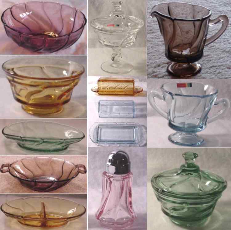 Fostoria Jamestown Serving Pieces