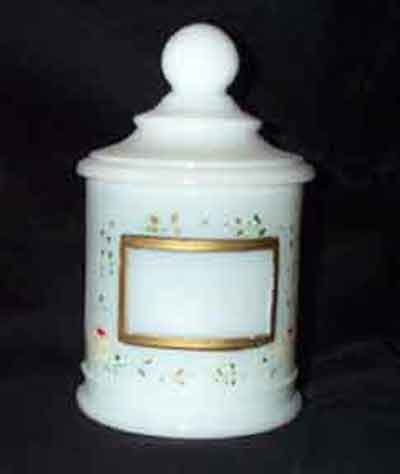 Akro Agate Apothecary Jar