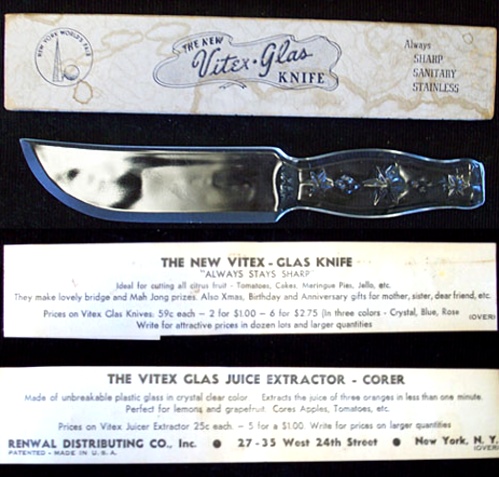 Vitex-Glas Fruit Knife
