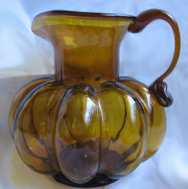 Clevenger Bros. Cantalope Pitcher