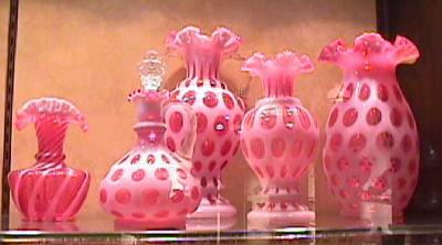 Fenton Cranberry Opalescent