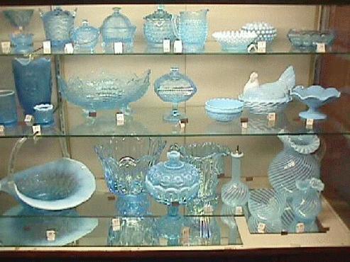 L. G. Wright Blue Opalescent