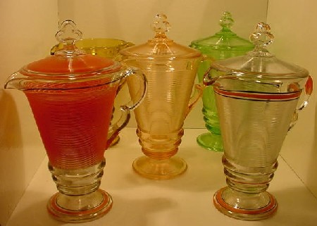 Indiana Old English Pitchers