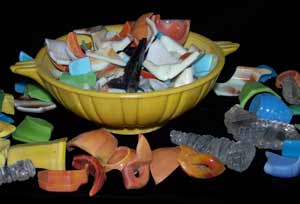 Akro Agate Cullett