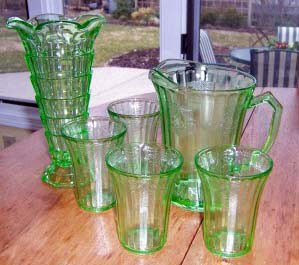 Fruits Beverage Set and Tea Room Vase