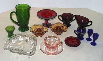 New Martinsville Assorted Colors