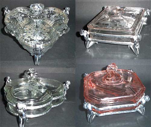 Farberware Artkrom Nude Candy Box Holders