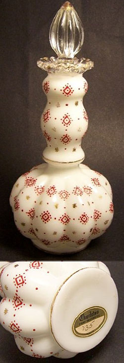 Charleton Red Geometric Decoration