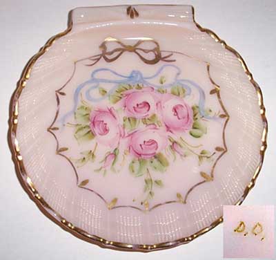Cambridge Crown Tuscan Shell with Charleton Decoration