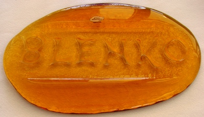 Blenko Paperweight