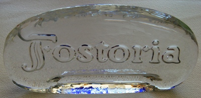 Fostoria Paperweight
